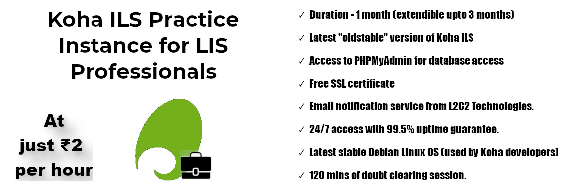 Practice Koha Hosting (P)